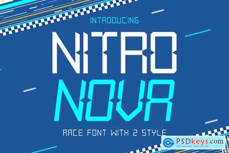 Nitro Nova - Race Font