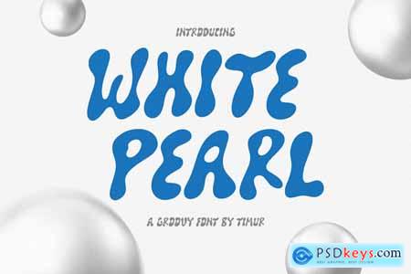 White Pearl - Groovy Font TT