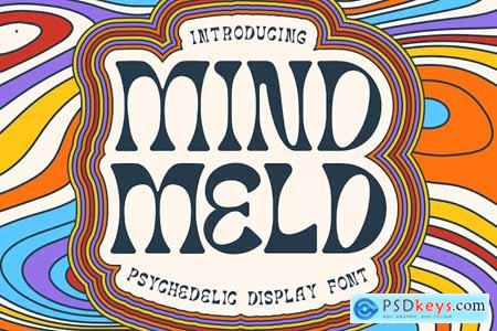 Mind Meld - Psychedelic Display Font