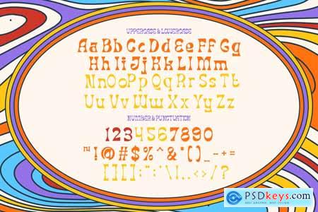 Mind Meld - Psychedelic Display Font