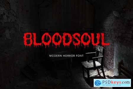 Bloodsoul - A Modern Horror Font