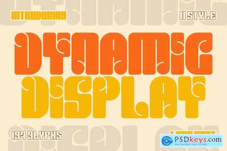 Dynamic Display - Logo Font