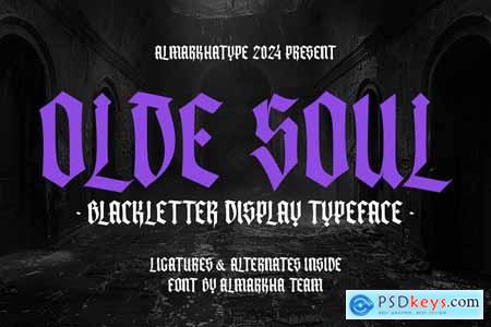 Olde Soul  Vicious Blackletter Style