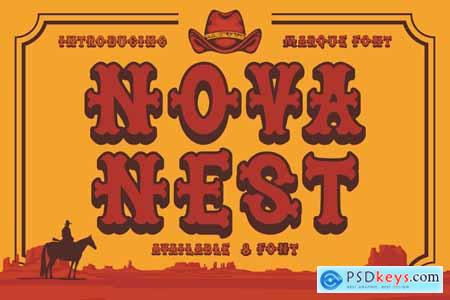 Nova Nest - Marque Font