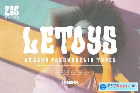 Letoys - Groovy Typeface