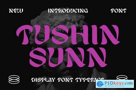 Tushin Sunn - Display Font Typeface