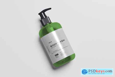 Bodywash Bottle Mockup