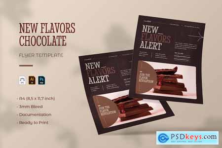 New Flavors Chocolate - Flyer Template