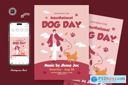 Dog Day Flyer Template