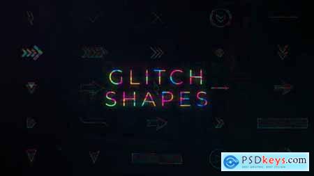 50 Glitch Shapes Premiere Pro 53373269