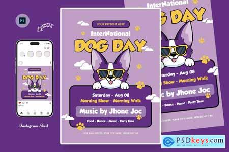 Care Dog Day Flyer Template