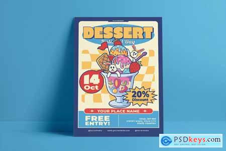 Dessert National Day Flyer