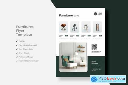 Furniture Flyer Template Design M54JHRV