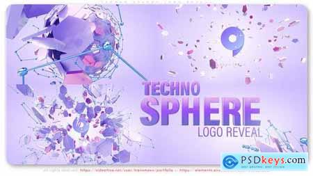 Techno Sphere Logo Reveal 53393143