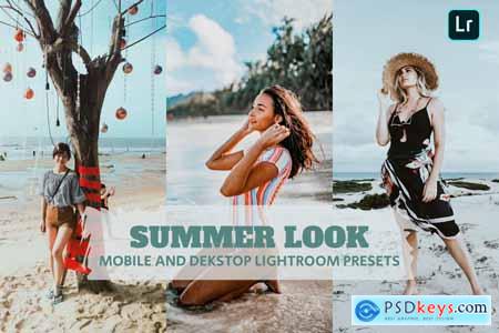 Summer Look Lightroom Presets Dekstop and Mobile