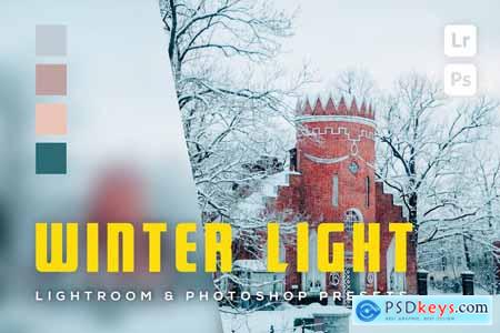 6 Winter Light Lightroom and Photshop Presets