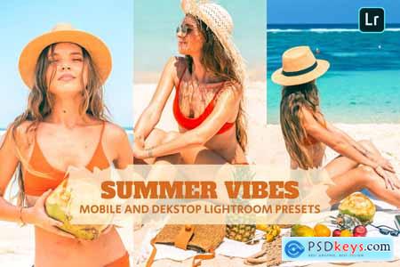 Summer Vibes Lightroom Presets Dekstop and Mobile
