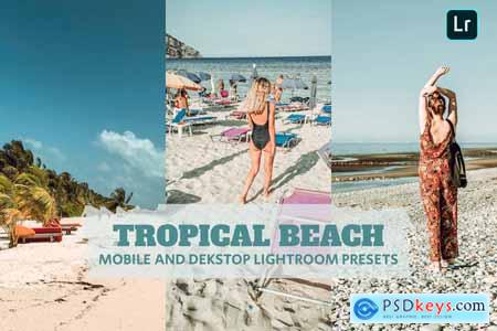 Tropical Beach Lightroom Presets Dekstop Mobile