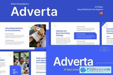 Adverta - Advertising Agency PowerPoint Template