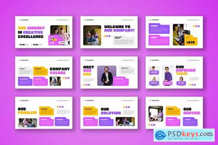 White Purple Modern Creative Agency Profile 003