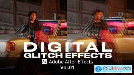 Digital Glitch Effects 01 Ae 53465356
