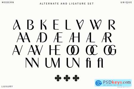 Modern Sans Serif Font - Lunague