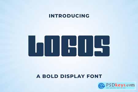 Logos - A Bold Display Font