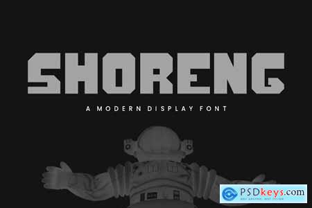 Shoreng Modern Display Font
