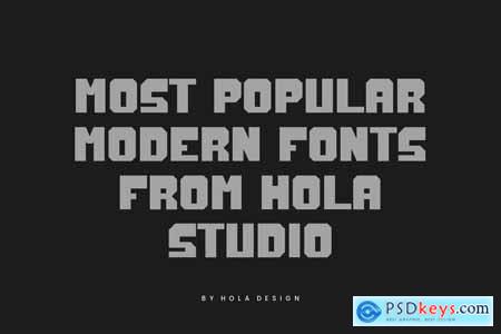 Shoreng Modern Display Font