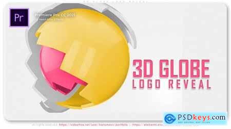 3D Globe Logo Reveal 53368867