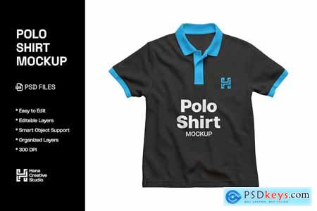 Polo Shirt Mockup 9ZPG95K