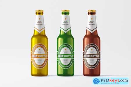 Beer Bottle Mockup