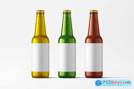 Beer Bottle Mockup