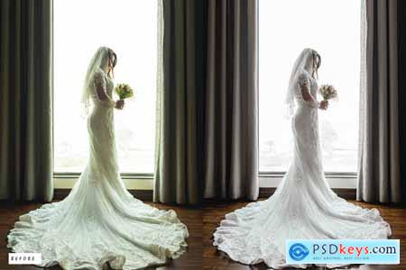 12 Light Airy Wedding Lightroom Presets