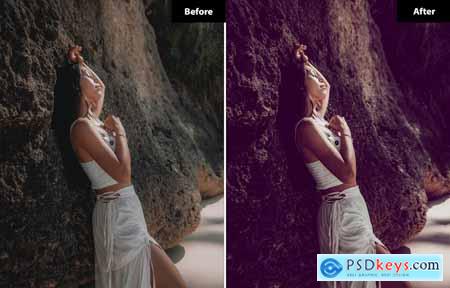 6 Indonesia Brown Lightroom and Photoshop Presets