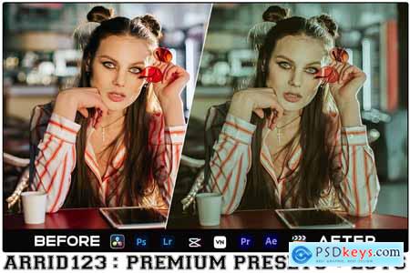 Film Lightroom Presets + Luts Premiere Pro