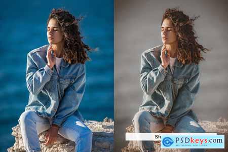 20 Grainy Mist Lightroom Presets and LUTs