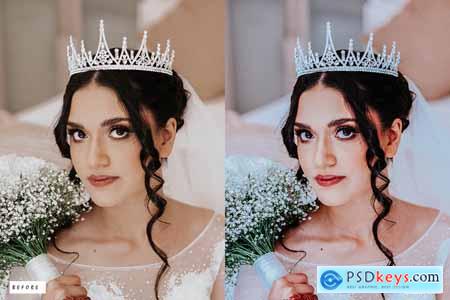 12 Light Airy Wedding Lightroom Presets