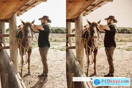 20 Rodeo Lightroom Presets and LUTs