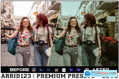 Film Lightroom Presets + Luts Premiere Pro