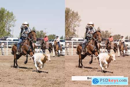 20 Rodeo Lightroom Presets and LUTs