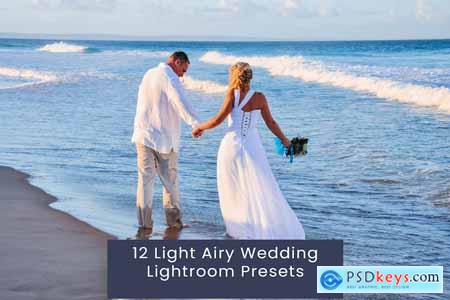 12 Light Airy Wedding Lightroom Presets