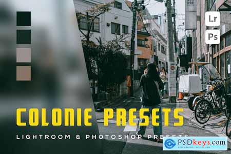 6 Colonie Presets Lightroom and Photoshop Presets