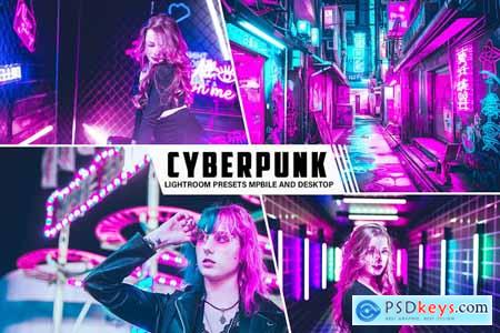 Cyberpunk Lightroom Presets Mobile And Desktop