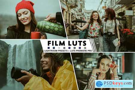 Film Lightroom Presets + Luts Premiere Pro