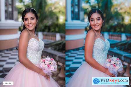 12 Light Airy Wedding Lightroom Presets