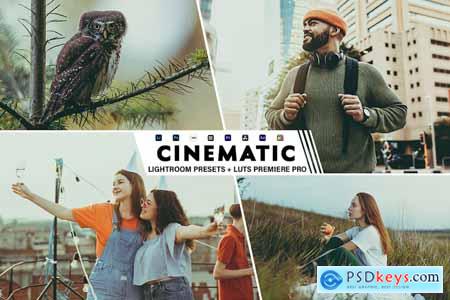 Cinimatic Lightroom Presets + Luts Premiere Pro