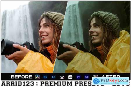 Film Lightroom Presets + Luts Premiere Pro