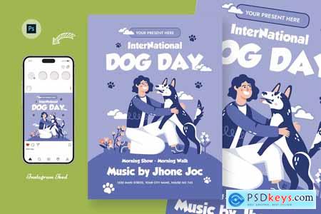 Rover Dog Day Flyer Template