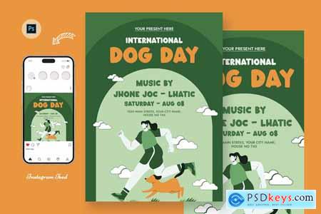 Jaggers Dog Day Flyer Template